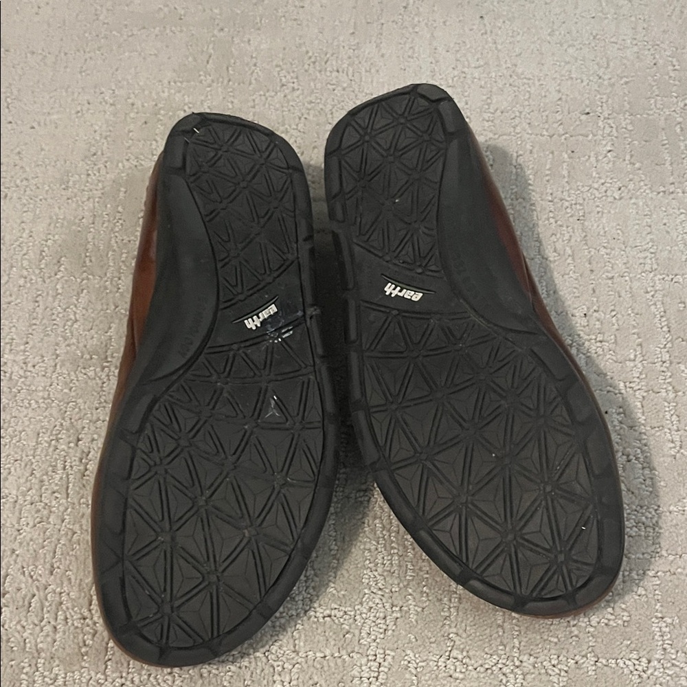 Earth Women's brown leather Ballet Flats with Bow women’s size 9B - Picture 2 of 4